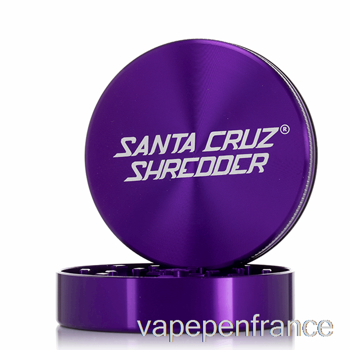 Santa Cruz Shredder 2,75 Pouces Grand Broyeur 2 Pièces Violet (70 Mm) Stylo Vape